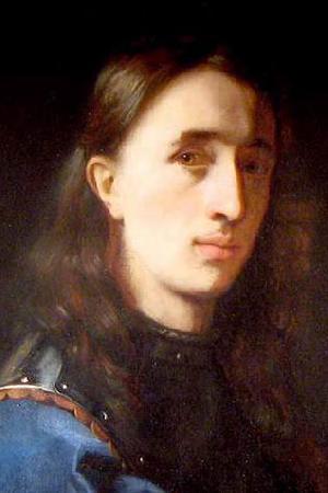 unknow artist Self-Portrait in a Blue Coat with Cuirass or A self portrait of the artist wearing a blue velvet jacket with a cuirass oil painting picture